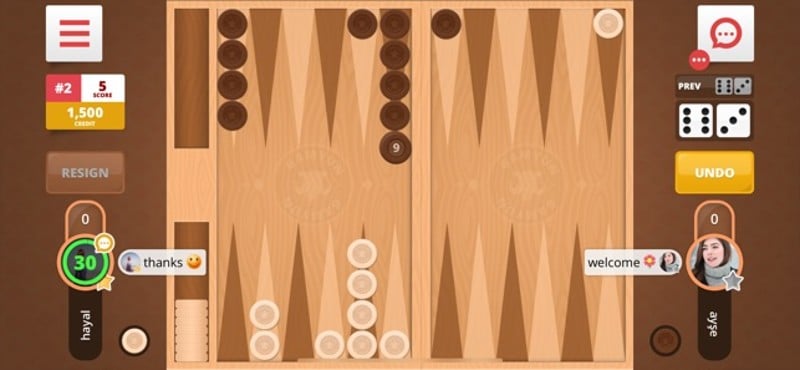 Backgammon - Online screenshot