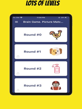Brain Game. Picture Match 2021 screenshot