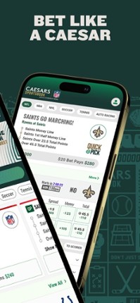 Caesars Sportsbook screenshot