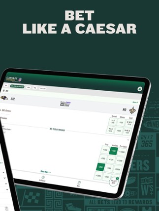 Caesars Sportsbook screenshot