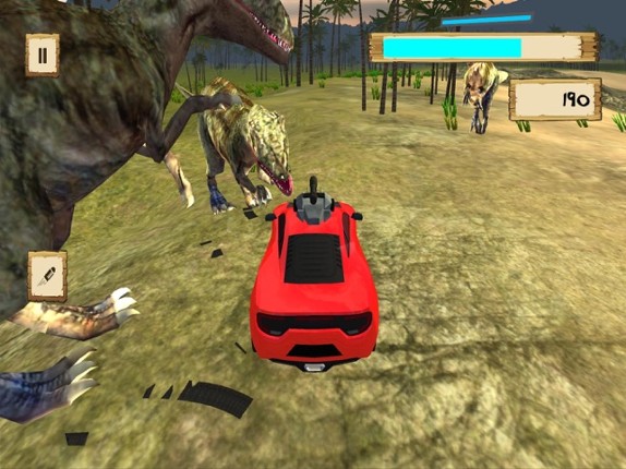 Car Vs Dino Sim : Jurassic Dinosaur Safari Hunter screenshot