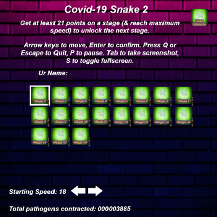 Covid-19 Snake (2) screenshot