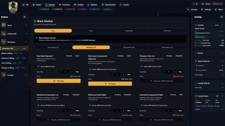 Crime Empire Idle screenshot