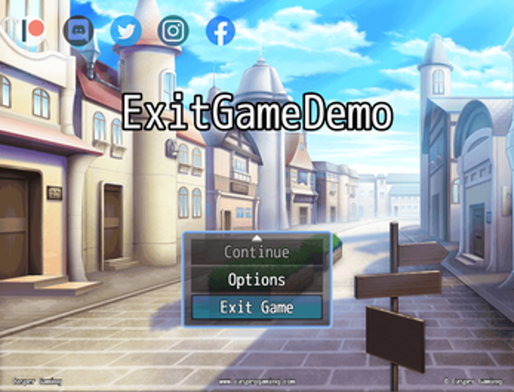 [CGMZ] Exit To Desktop for RPG Maker MZ Image