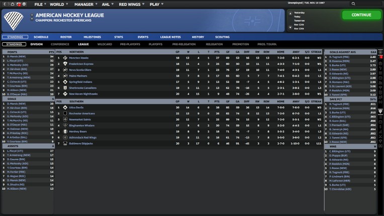 Franchise Hockey Manager 11 screenshot