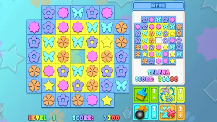 Fitz 2: Magic Match 3 Puzzle screenshot