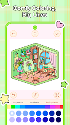 Cozy Home: Comfy Coloring Book screenshot