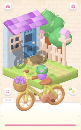 Cozy Rooms 3D: Match Game screenshot