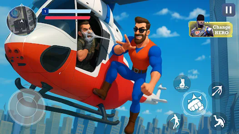 Super Hero Fight: Flying Game screenshot