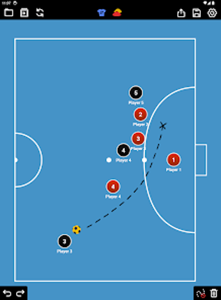 Coach Tactic Board: Futsal screenshot