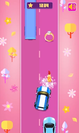 Girls Racing, Fashion Car Race Image