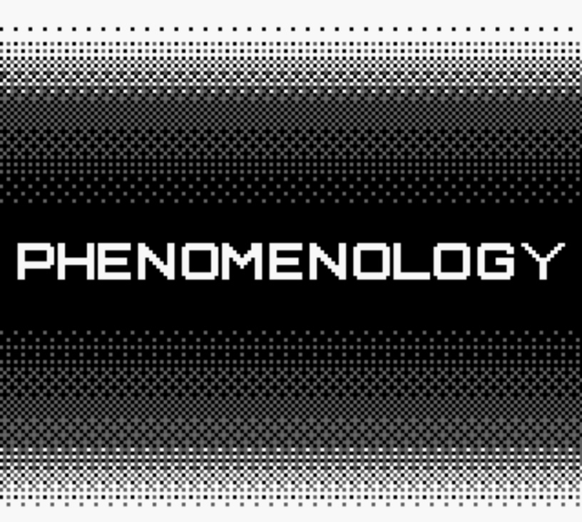 Games like Phenomenology