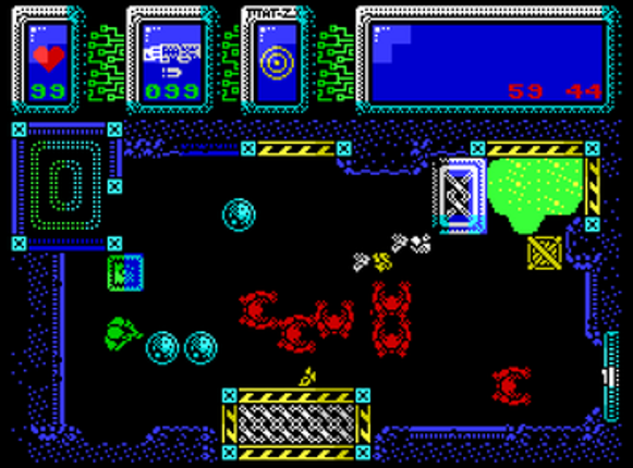 The Swarm is Coming... (ZX Spectrum) screenshot