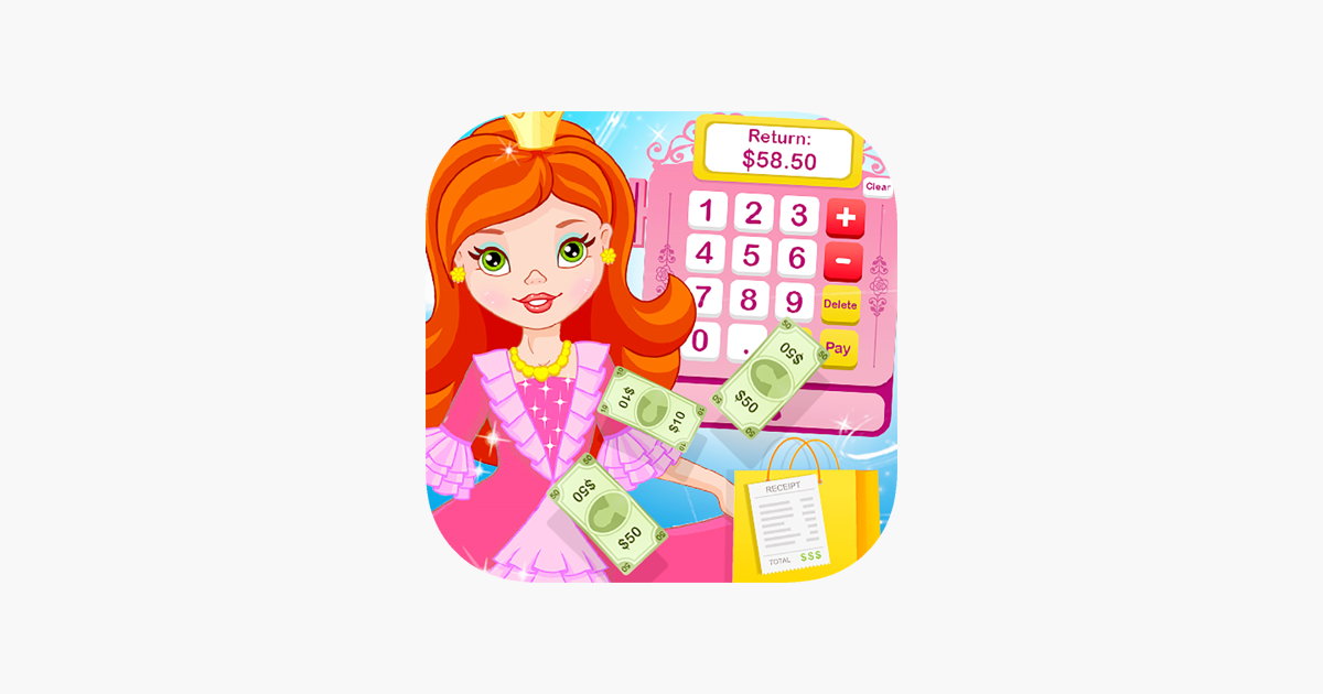 Games like Princess Grocery Cash Register
