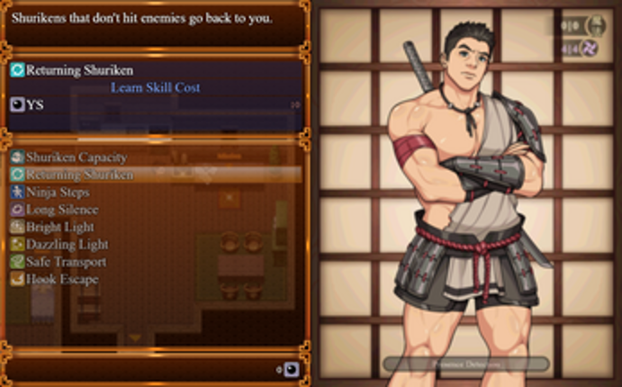 Ryuu's Sin: A Bara Stealth Game screenshot