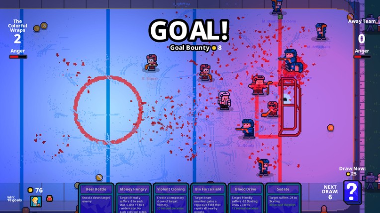 Super Blood Hockey: Rogue Manager screenshot