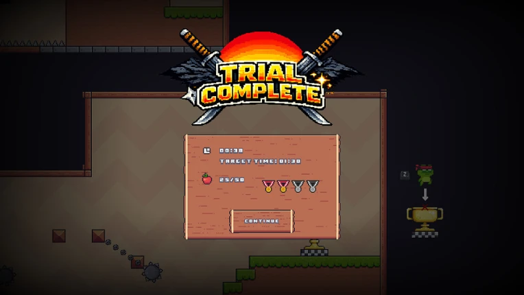 Super Frog Ninja screenshot