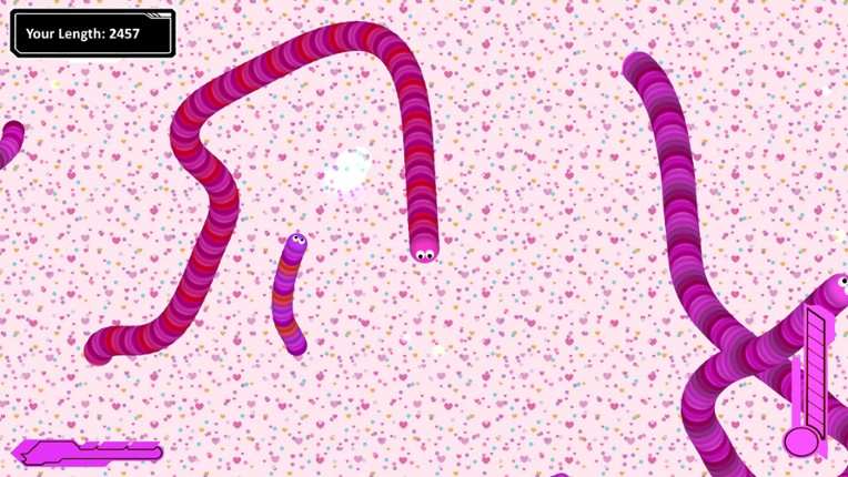 Worms Zone io - Slither Snake game screenshot