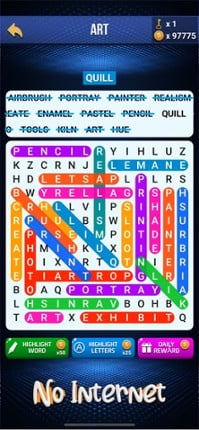 Wow Search: Classic Words Game screenshot