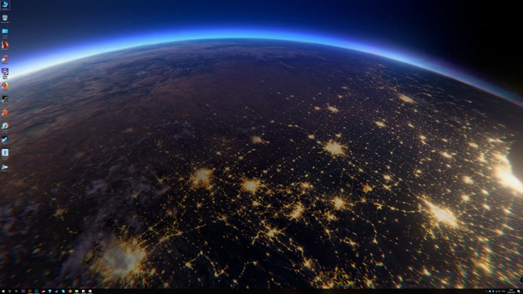 3D Earth Time Lapse PC Live Wallpaper screenshot