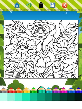 Adult Coloring Book Mandala - Free Fun Games for Stress Bringing Relax Curative Relieving Color Therapy Image
