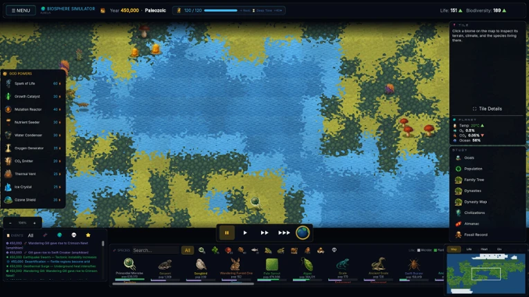 Biosphere Simulator Image
