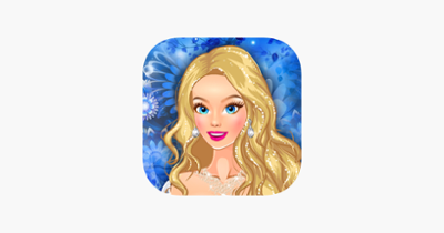 Blonde Bride in Wedding Salon - Dress up game Image