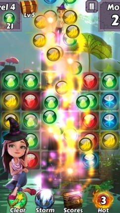 Bubble Girl Soda Witch - Pop the yummy gem candy and easy shooter puzzle Image