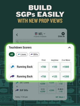 Caesars Sportsbook screenshot