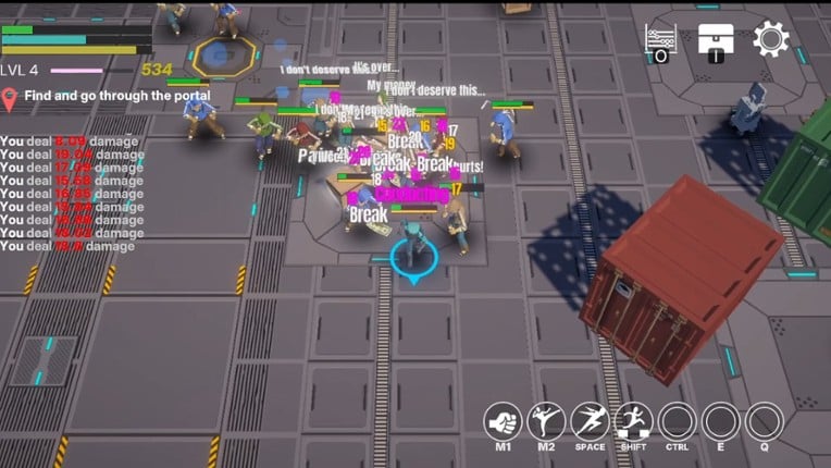 CODE: BLUE screenshot