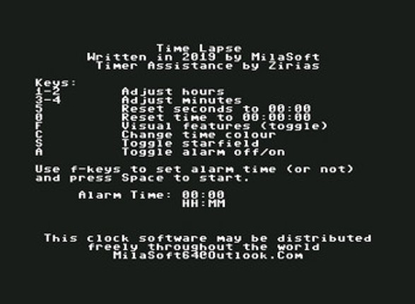 Commodore 64 Predator Clock Image