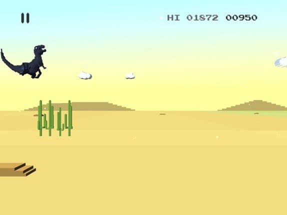 Dino T-Rex 3D Run screenshot