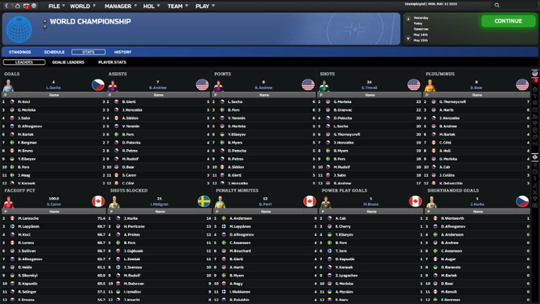 Franchise Hockey Manager 11 screenshot