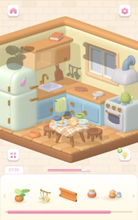 Cozy Rooms 3D: Match Game screenshot
