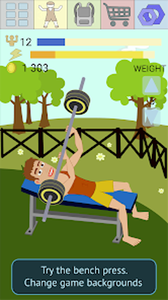 Muscle Clicker 2: RPG Gym Game screenshot