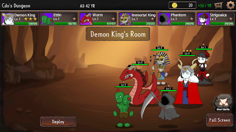 CDO:Dungeon Defense Game screenshot