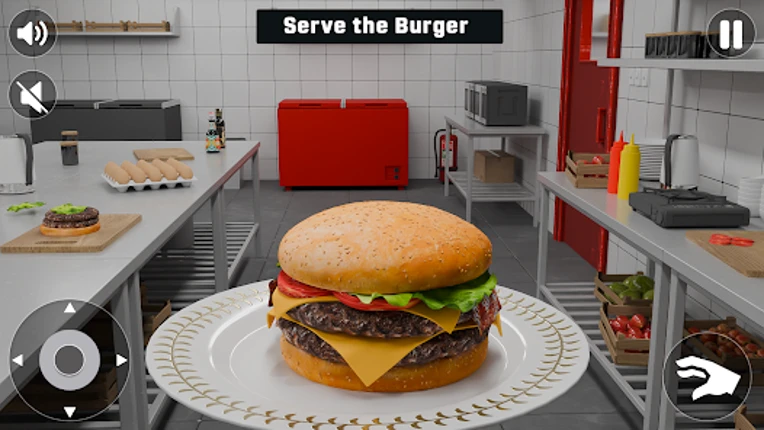 Fast Restaurant Food Shop Sim screenshot