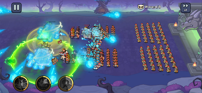 Warriors Go! Roguelike Battle Image