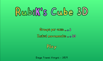 Rubik's Cube 3D Image