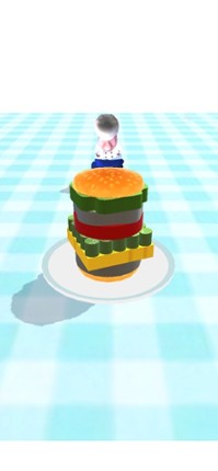 HamBurger- Folding Puzzle Game screenshot