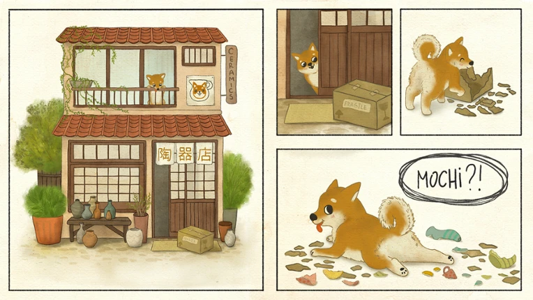 Having fun, Mochi? Image