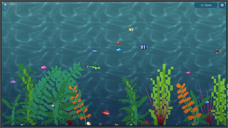 Reefling: A Cozy Desktop Aquarium Image