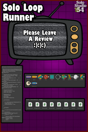 Solo Loop Runner Game Template screenshot