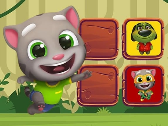 Talking Tom Memory Game Cover