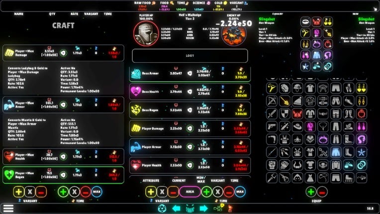 Time Idle RPG screenshot
