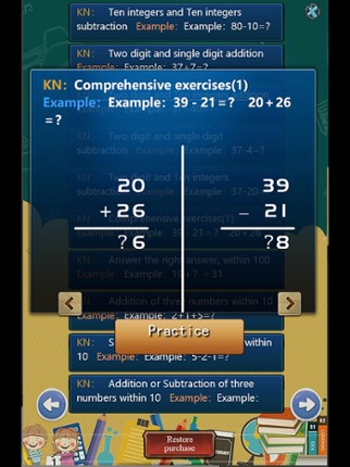 123 math in a primary school Image