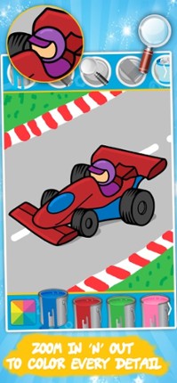 Best coloring book: Cars screenshot