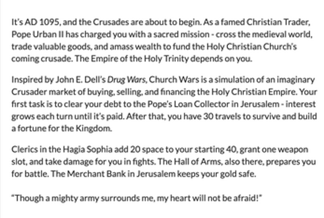Church Wars Image