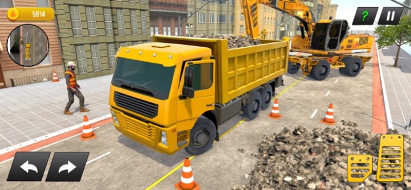 Construction Truck 2025 Sim 3D Image