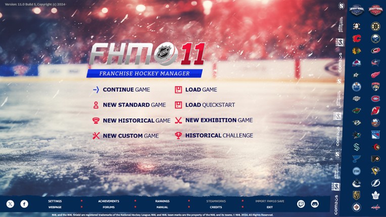 Franchise Hockey Manager 11 screenshot